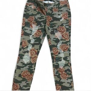 Boom Boom Jeans Floral Camo Ladies Jeans